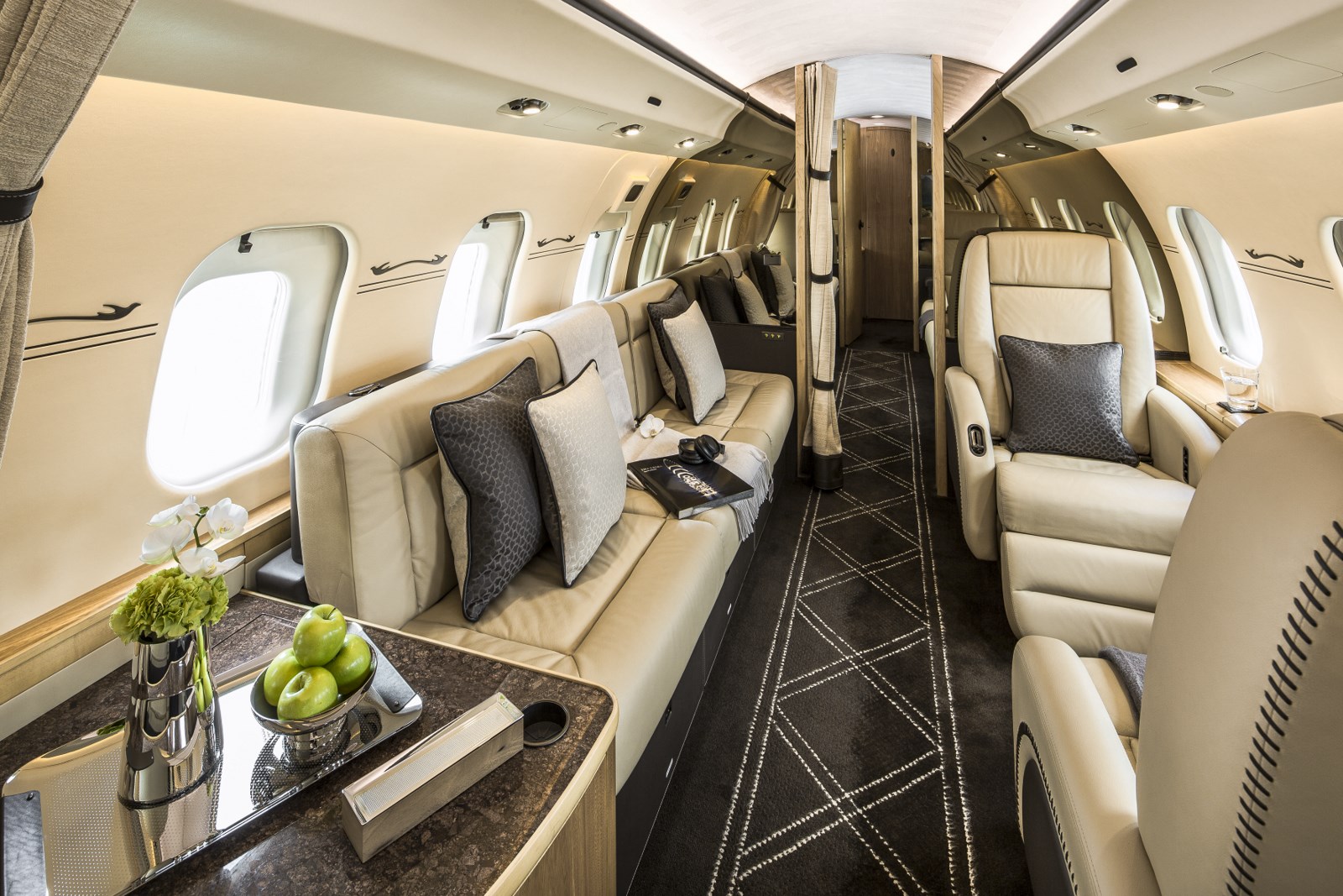 volo privato sul Bombardier Global Express XRS